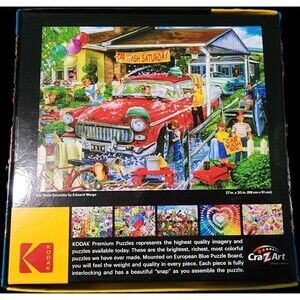 Cra-Z-Art Kodak 1000-Piece Car Wash Saturday Jigsaw Puzzle